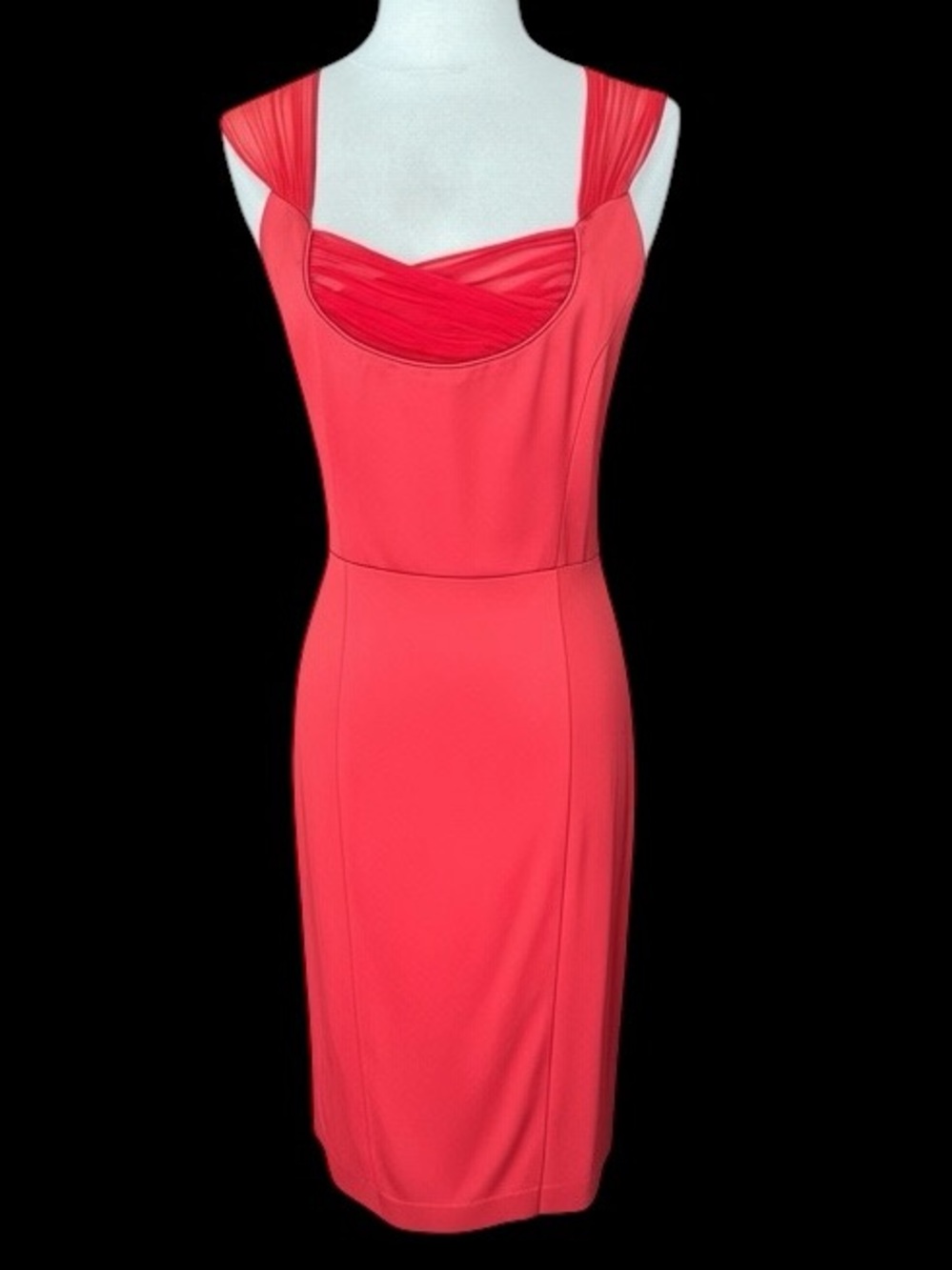 Y2K Betsey Johnson 1950s Style 100% Silk Formal/Cocktail Dress